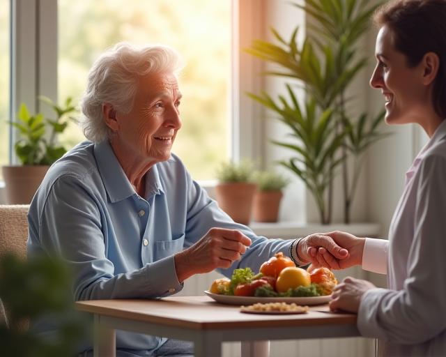 Cuidado nutricional para adultos mayores